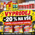 Lepidla Brno – výprodej školních a kancelářských potřeb se slevou 20 %